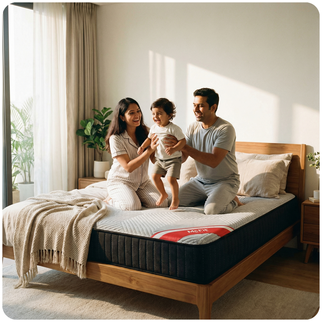 Heavan -  High Resiliency, Orthopedic Rebonded Foam Mattress